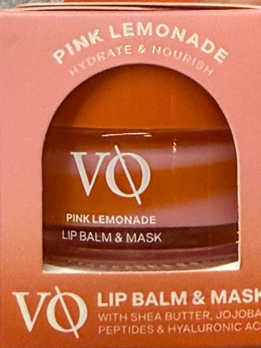 Vitamasque Lip Balm -  Pink Lemonade - .42 ea - NEW in box No Spatula